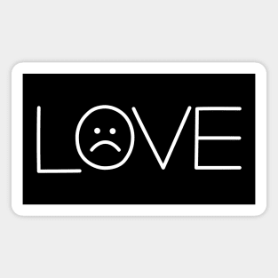 Sad love – Valentine’s Day special Magnet